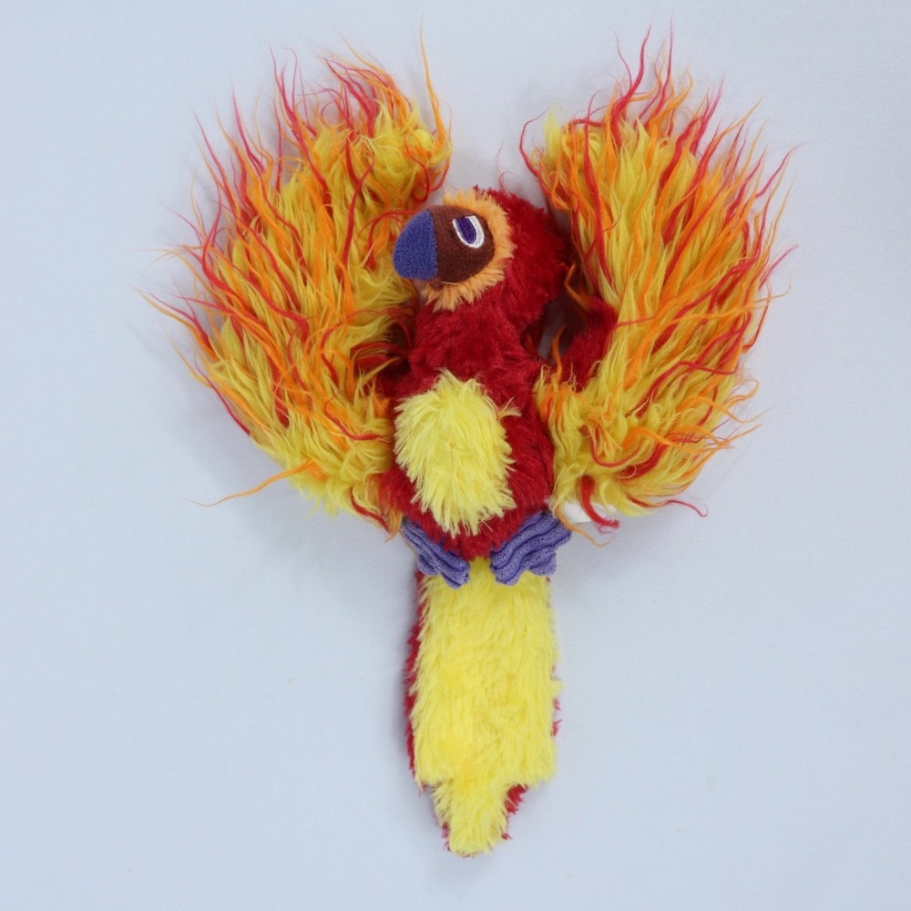 Bark Box Harry Potter Fawkes Dog Toy Magical Phoenix Rising from Ashes NWOT 11"